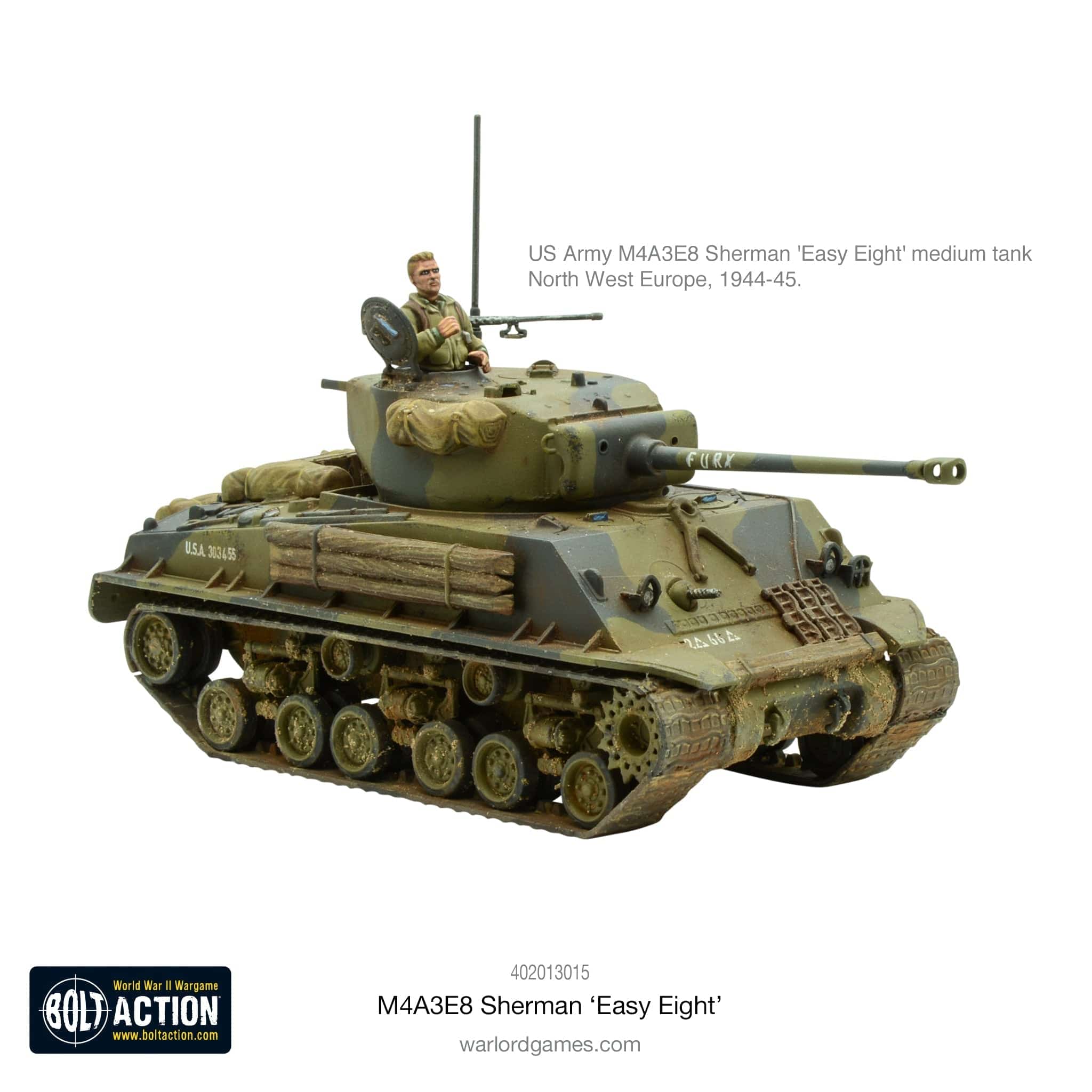 Bolt Action M4A3E8 Sherman Easy Eight - Image 2
