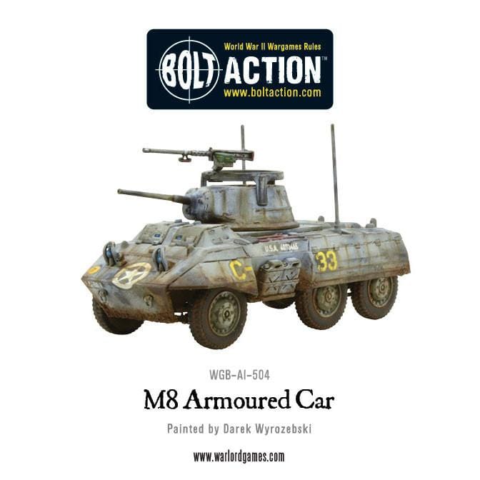 Bolt Action M8/M20 Greyhound Scout Car - Image 2