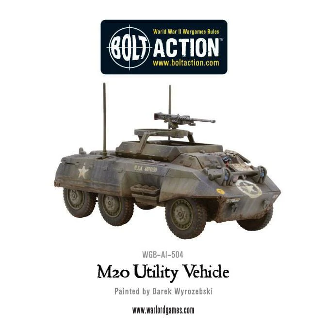 Bolt Action M8/M20 Greyhound Scout Car - Image 3