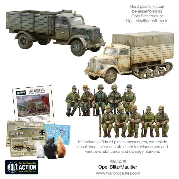 Bolt Action Opel Blitz/Maultier - Image 2