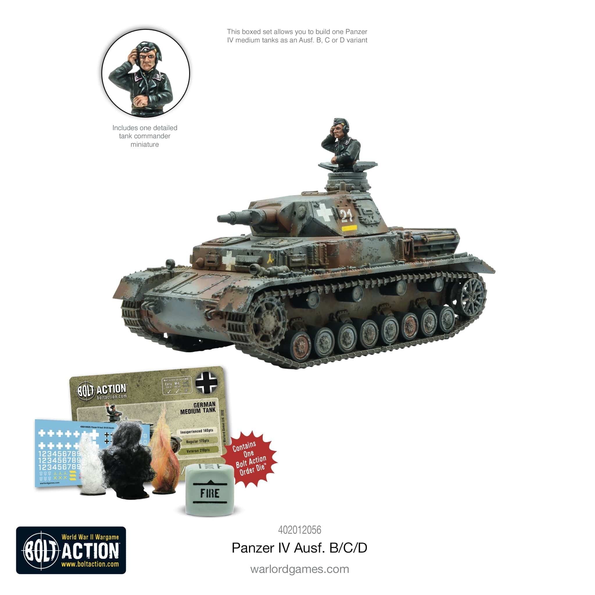 Bolt Action Panzer IV Ausf. B/C/D - Image 2