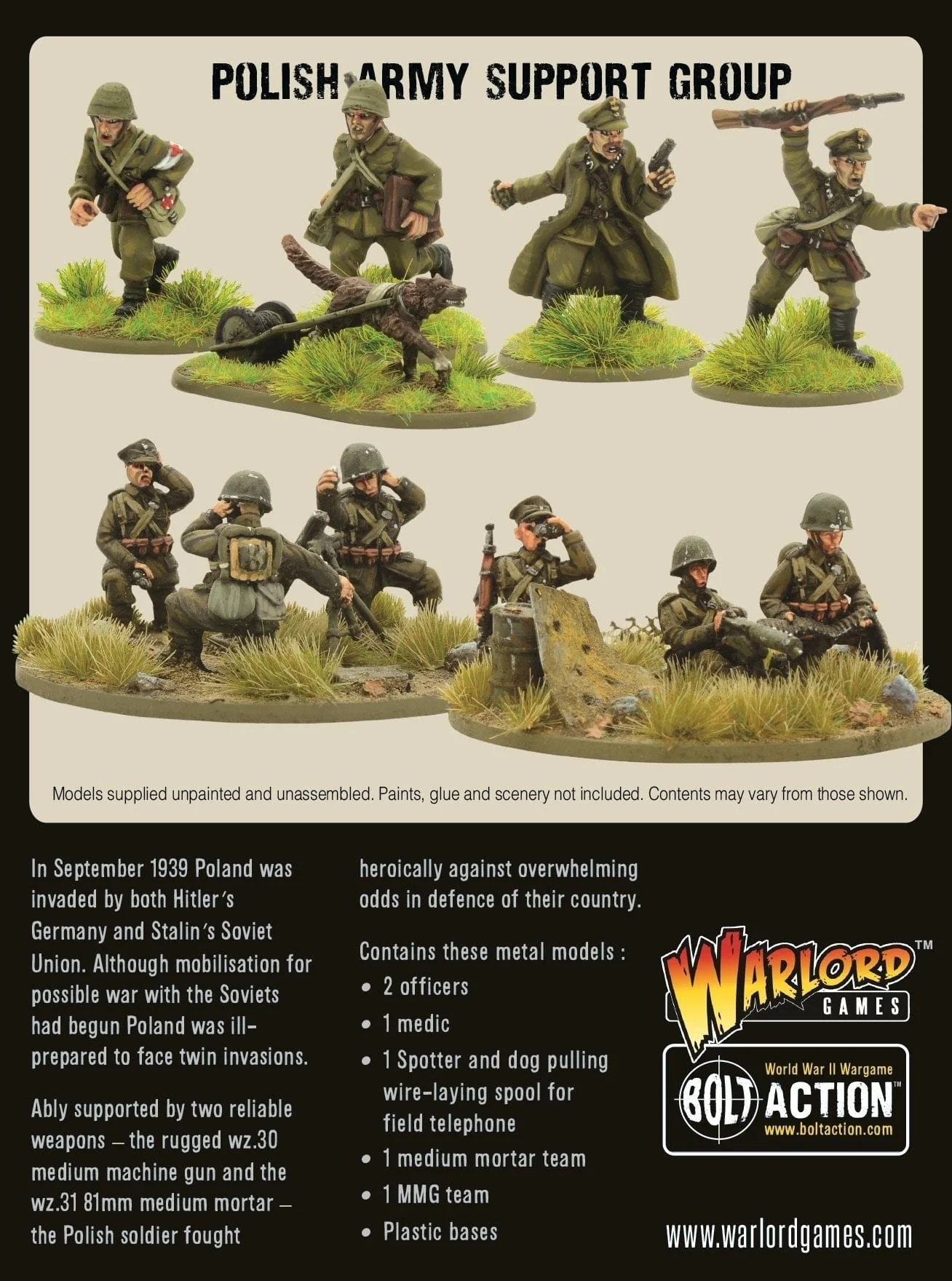 Bolt Action Polish Army support group - Image 2