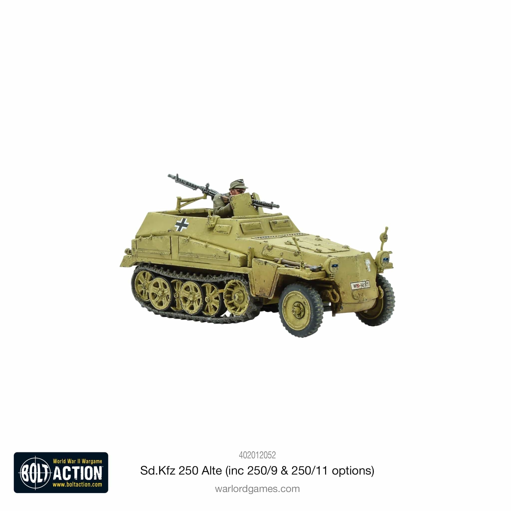 Bolt Action  Sd.Kfz 250 (Alte) Half-Track (Options For 250/1, 250/9 & 250/11 Variants) - Image 2