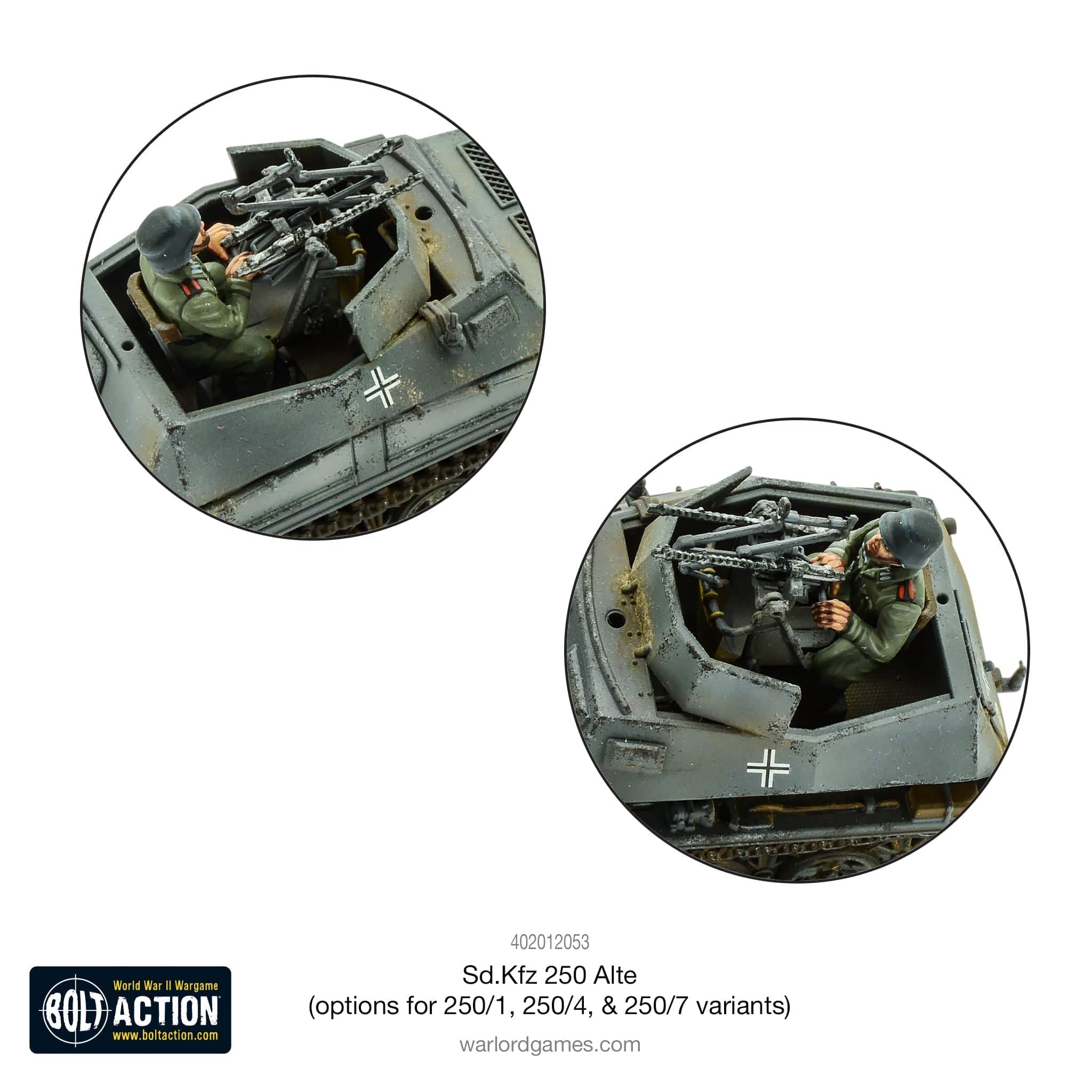 Bolt Action Sd.Kfz 250 Alte (inc 250/7 & 250/4 Options) - Image 3