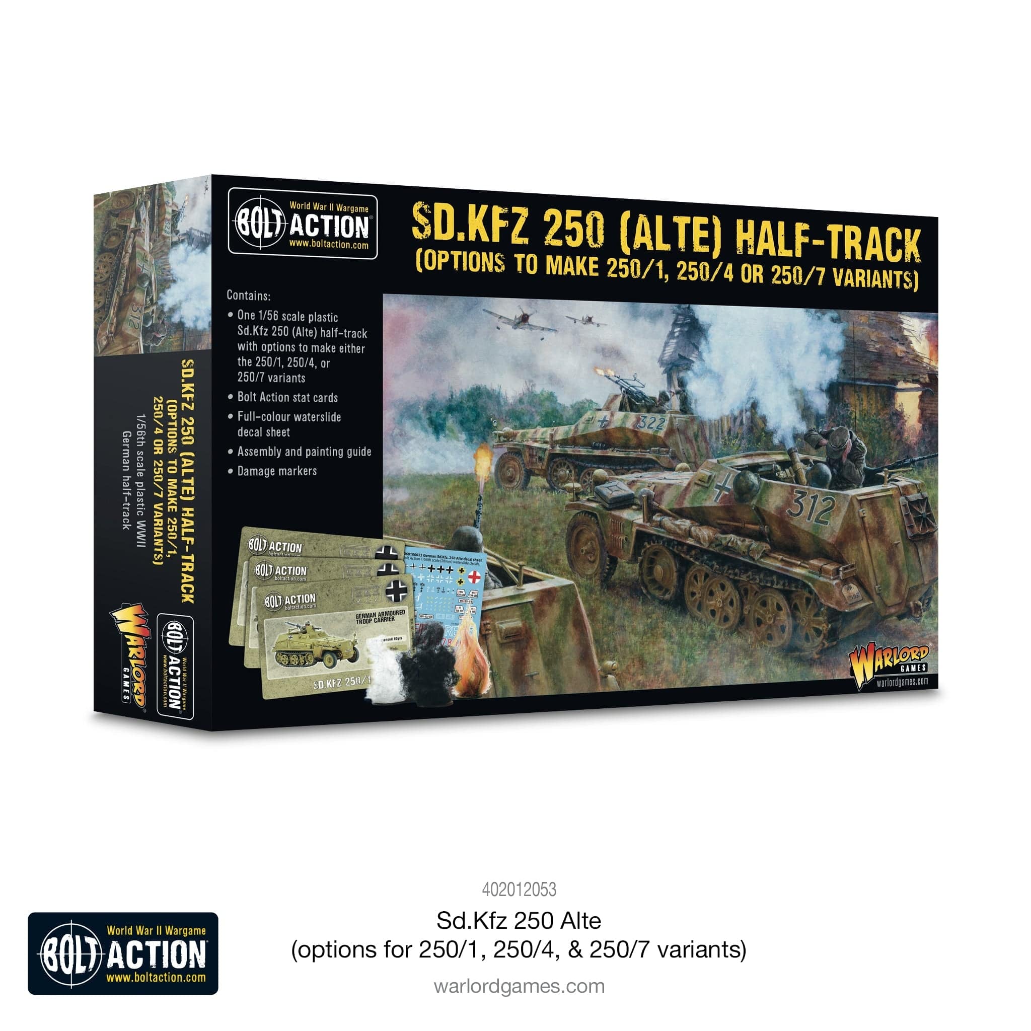 Bolt Action Sd.Kfz 250 Alte (inc 250/7 & 250/4 Options) - Image 4