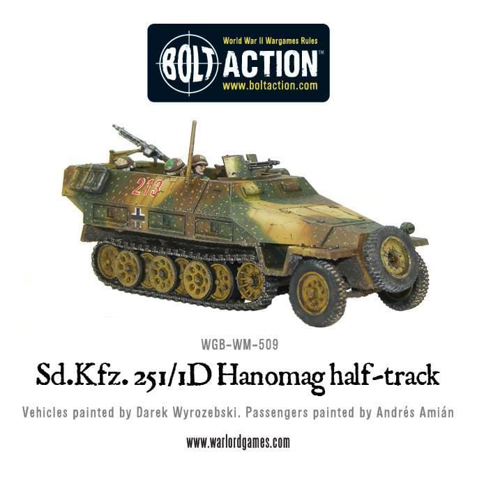 Bolt Action Sd.Kfz 251/1 ausf D halftrack - Image 2