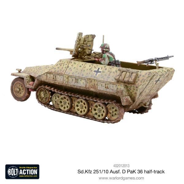 Bolt Action Sd.Kfz 251/10 ausf D (37mm Pak) Half Track - Image 2