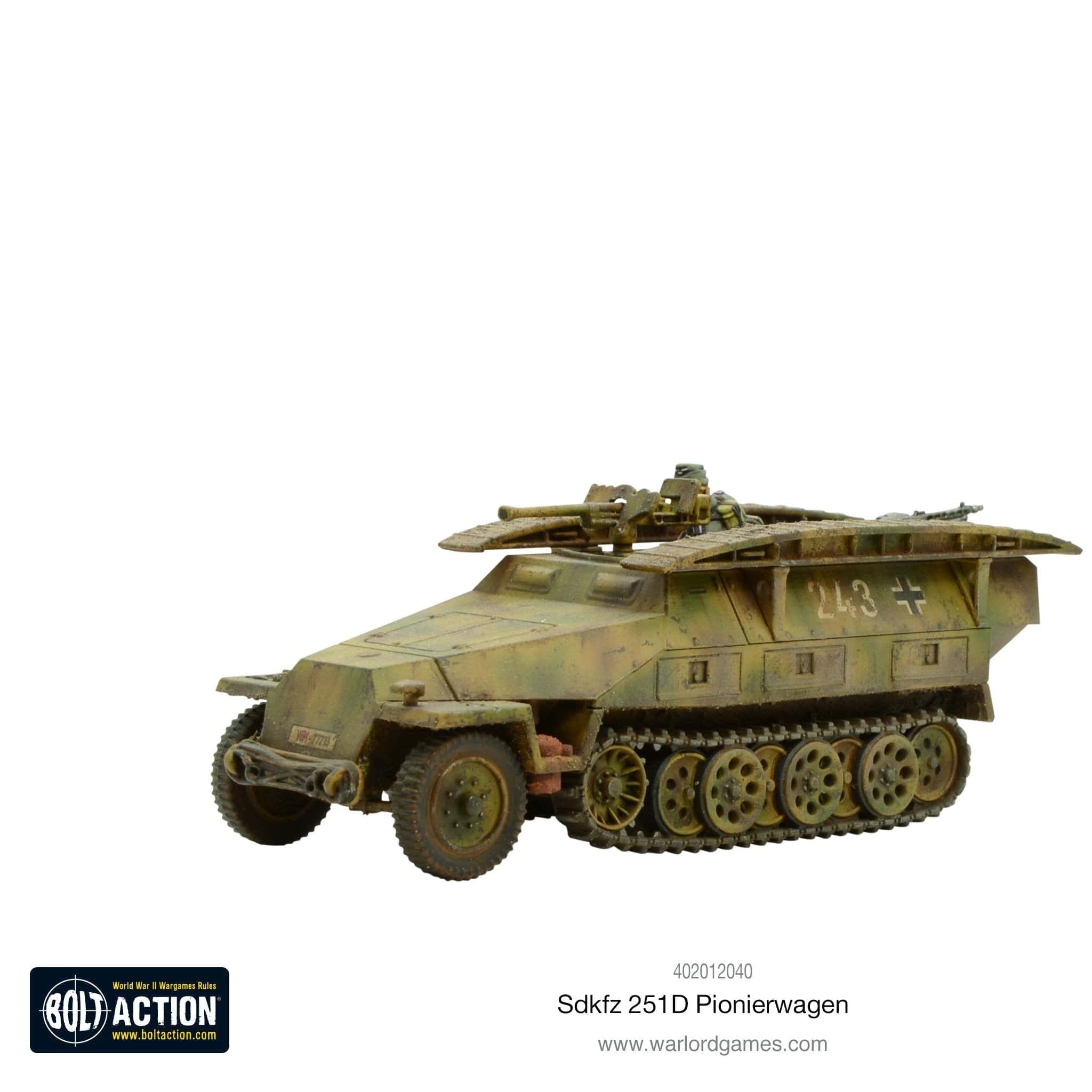 Bolt Action Sd.Kfz 251/7 D Pionierwagen - Image 2