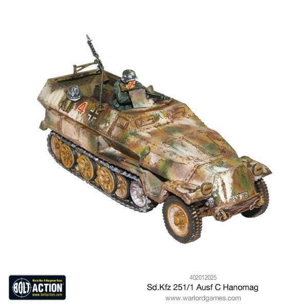 Bolt Action Sd.Kfz 251 C Hanomag - Image 2