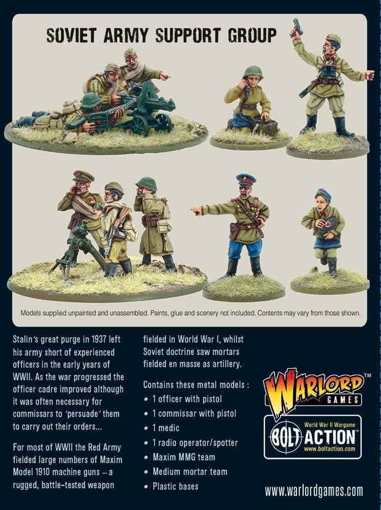Bolt Action Soviet Army support group - Image 2