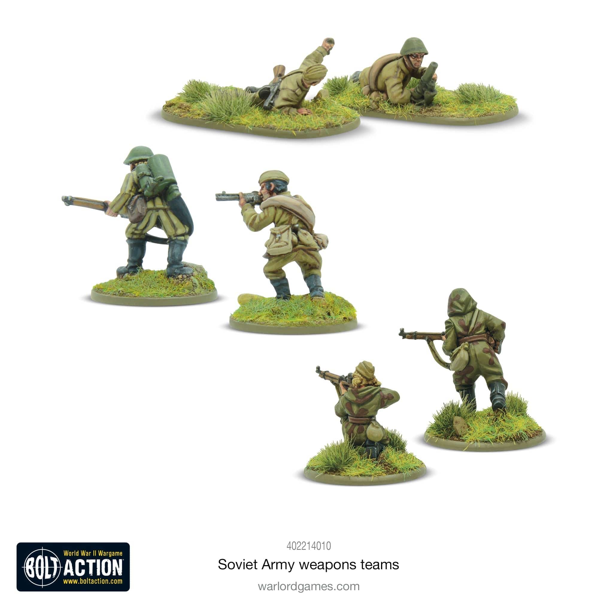 Bolt Action Soviet Army Weapons Teams - Image 3