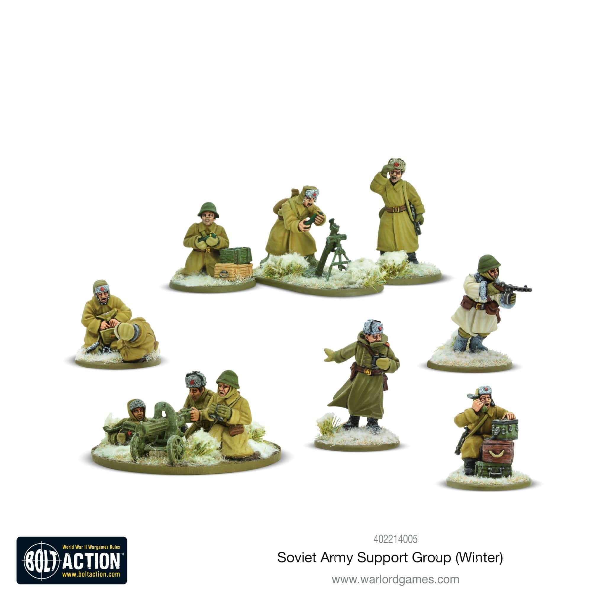 Bolt Action Soviet Army (Winter) Support Group - Image 2
