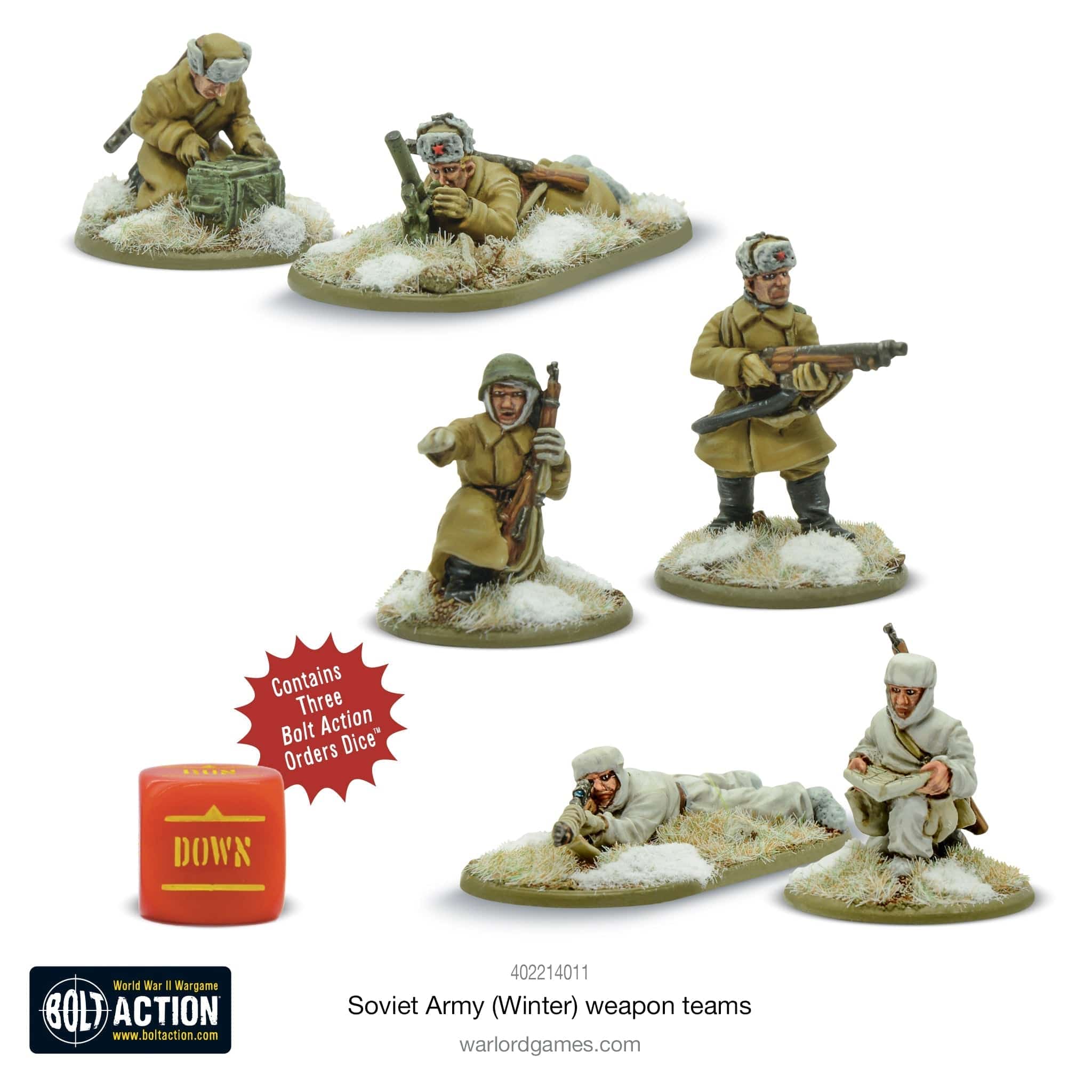 Bolt Action Soviet Army Winter Weapons Teams - Image 2
