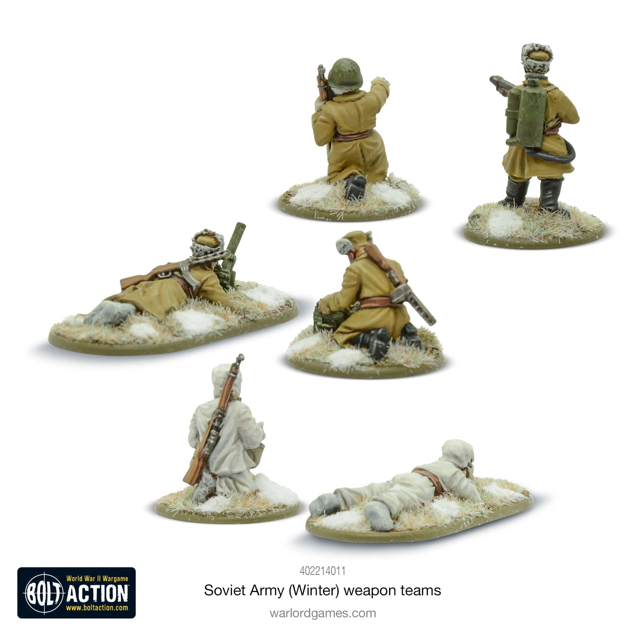 Bolt Action Soviet Army Winter Weapons Teams - Image 3