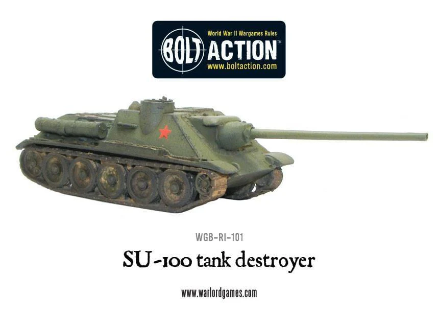 Bolt Action Soviet SU-100 Tank Hunter - Image 2