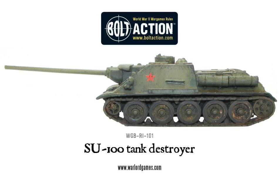 Bolt Action Soviet SU-100 Tank Hunter - Image 3