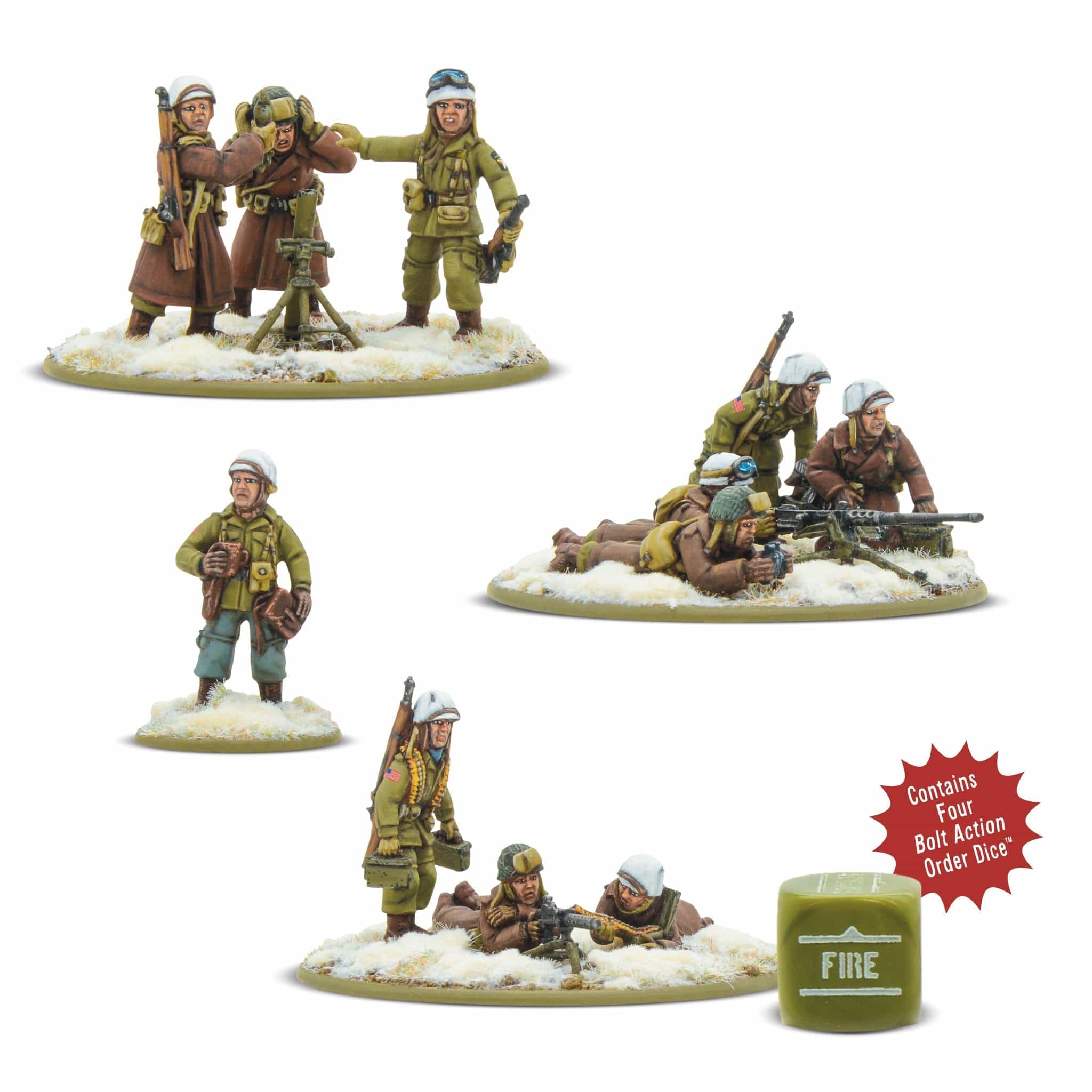 Bolt Action US Airborne Heavy Weapons Platoon Winter - Image 2