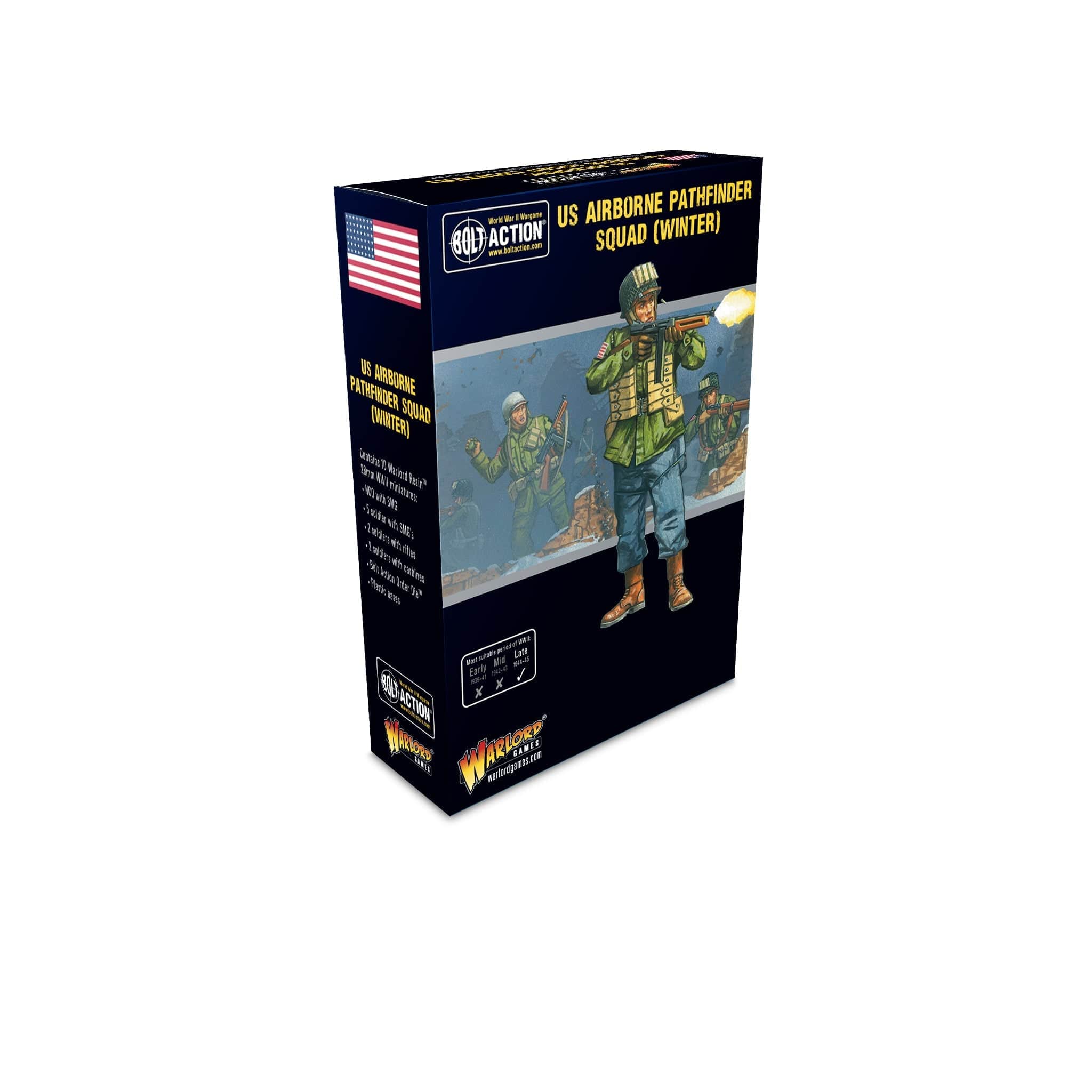 Bolt Action US Airborne Pathfinder Squad Winter