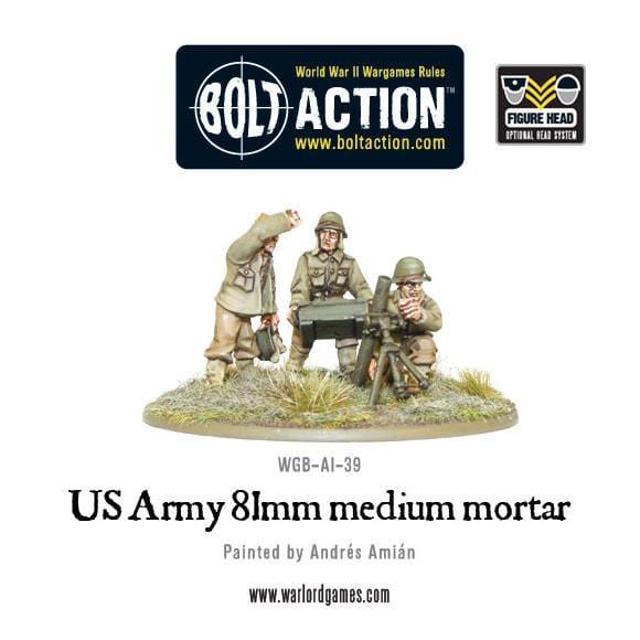Bolt Action US Army 81mm Medium Mortar