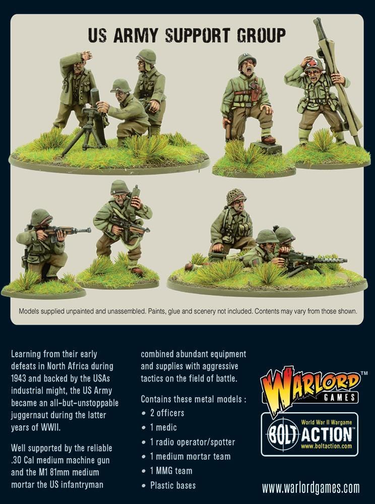Bolt Action US Army Support Group - Image 2