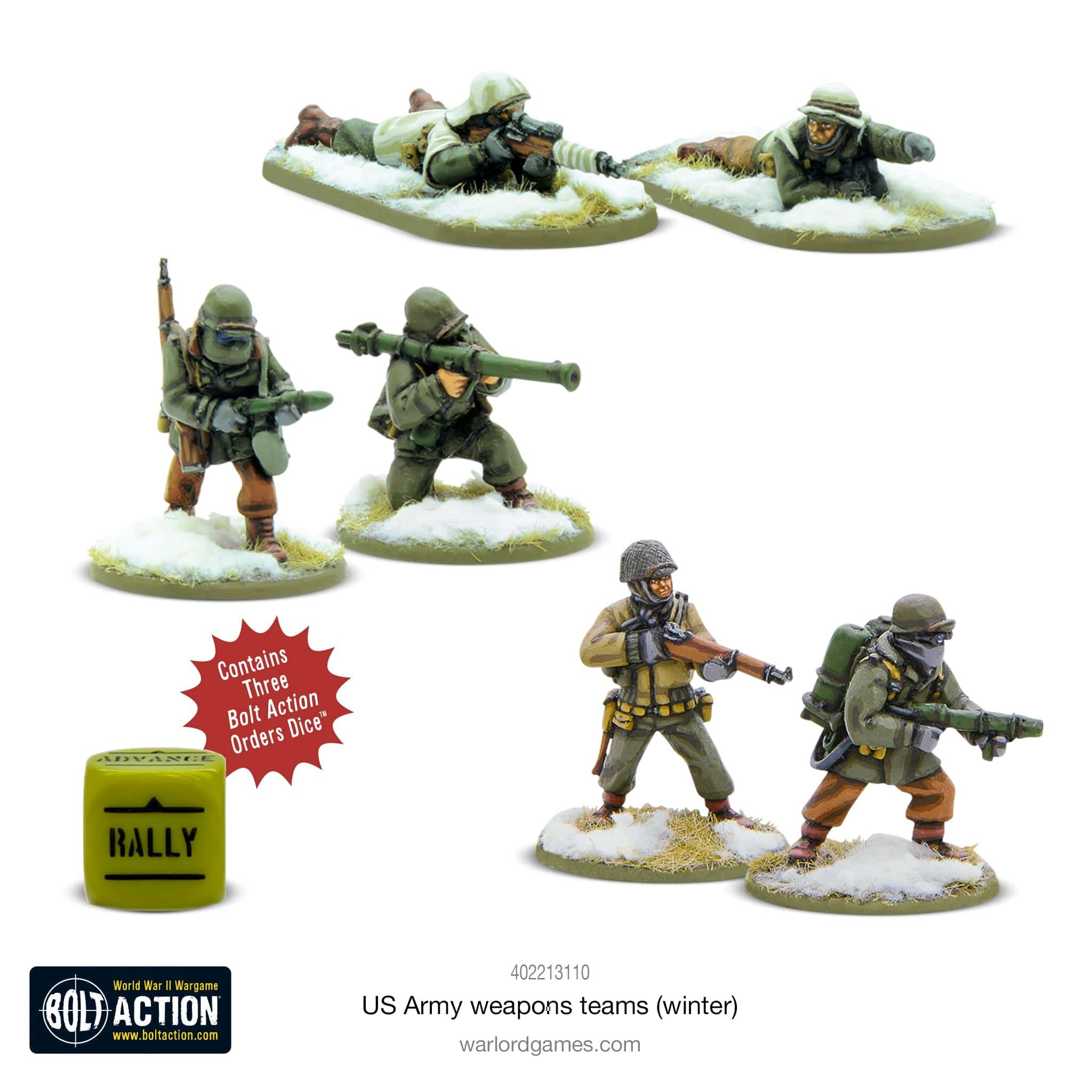 Bolt Action US Army Weapons Teams Winter - Image 2