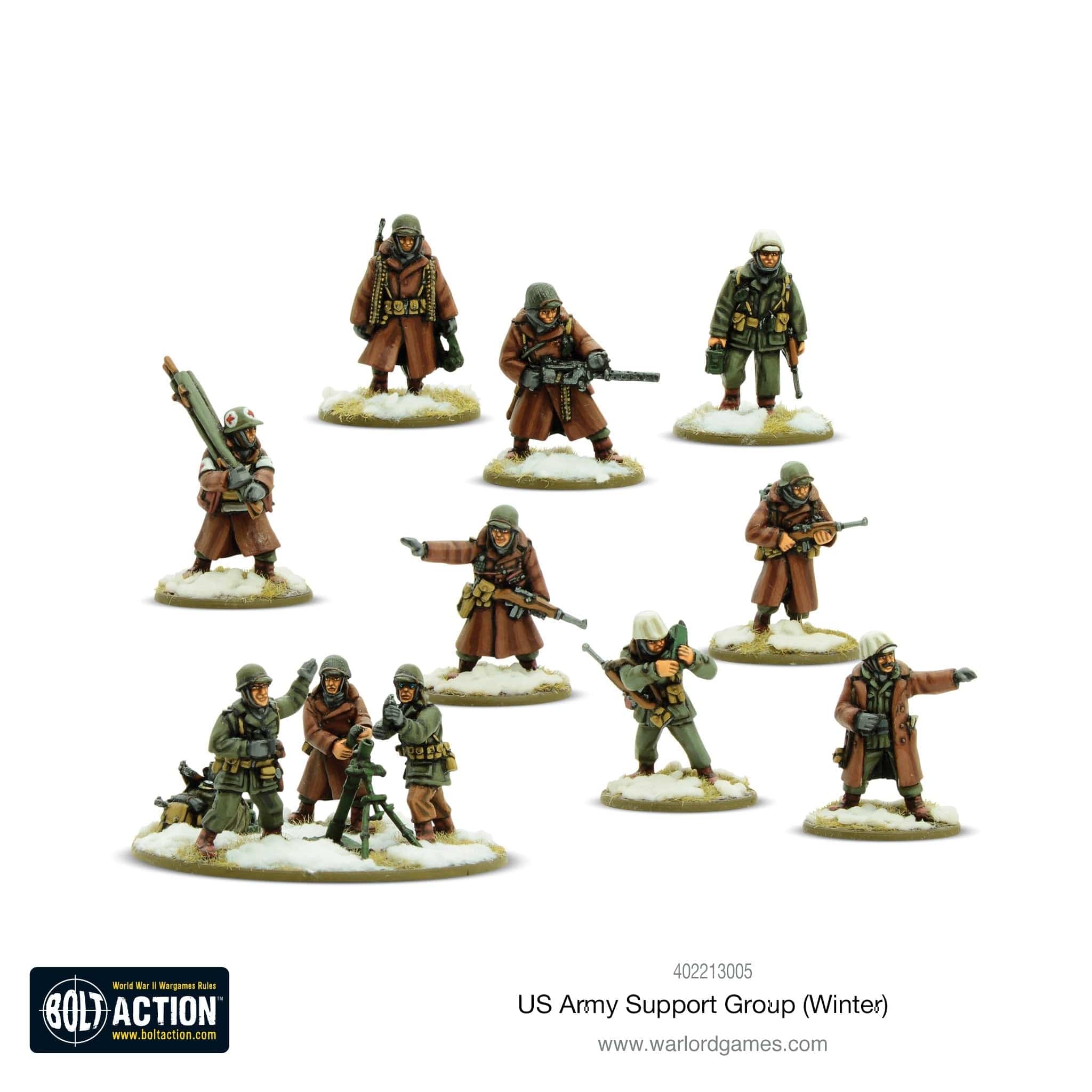 Bolt Action US Army (Winter) Support Group - Image 2