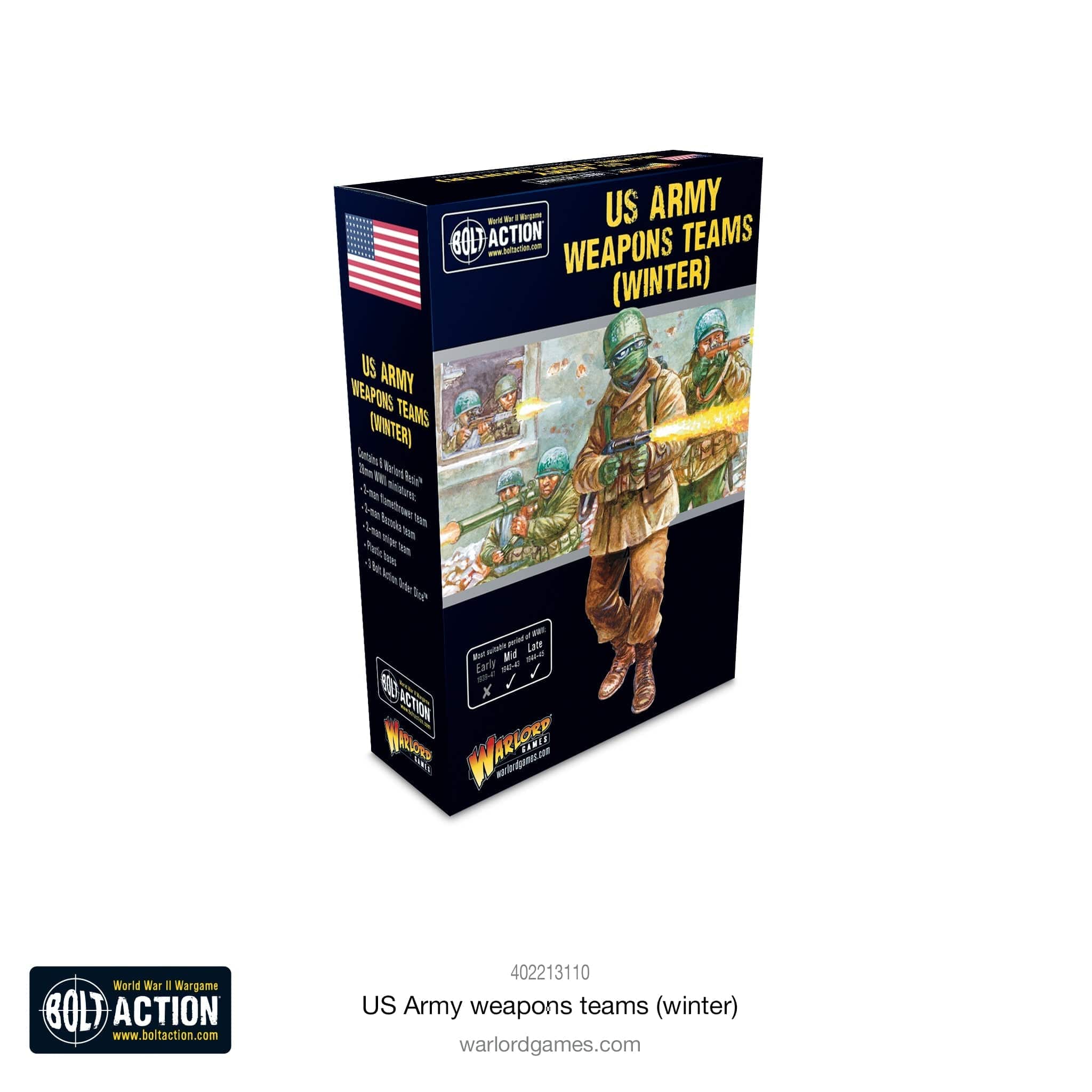 Bolt Action US Army Winter Weapons Teams - Image 3