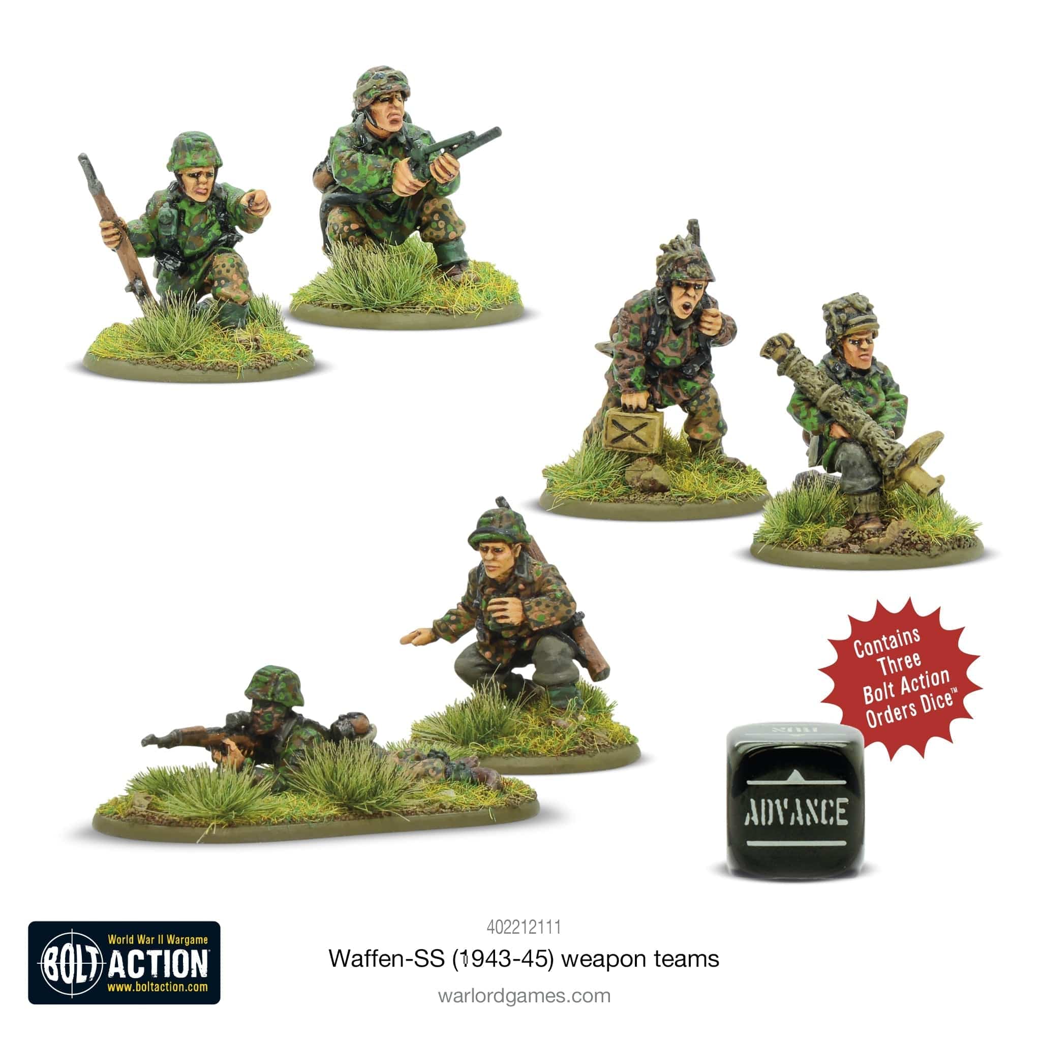 Bolt Action Waffen-SS (1943-45) Weapons Teams - Image 2