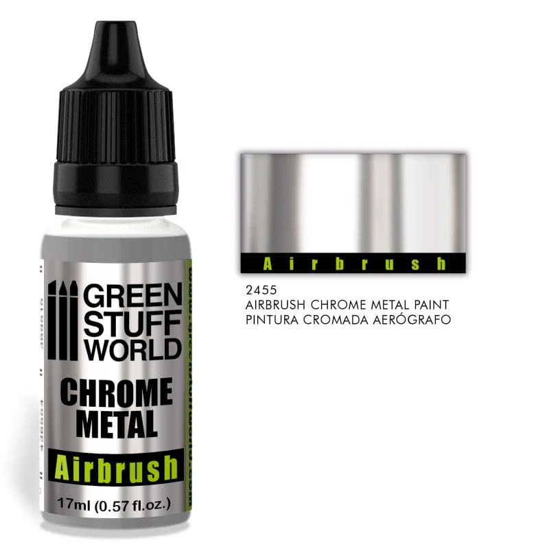 GSW Chrome Metal Paint - Airbrush 17ml