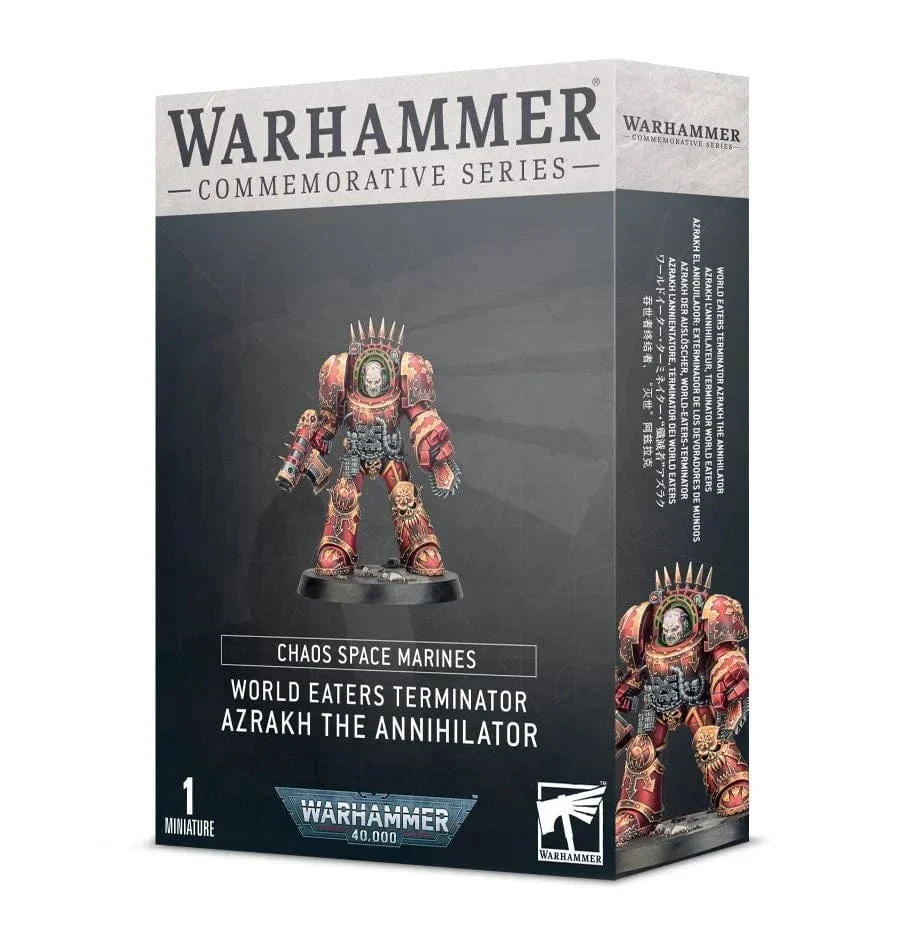 Commemorative Series - World Eaters Terminator Azrakh the Annihilator