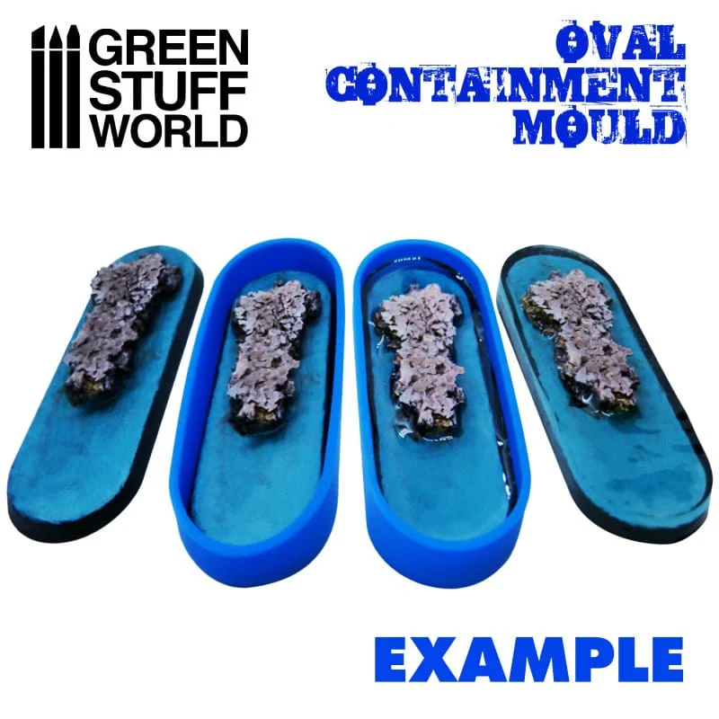 GSW Containment Moulds - Oval Bases x5 - Image 2