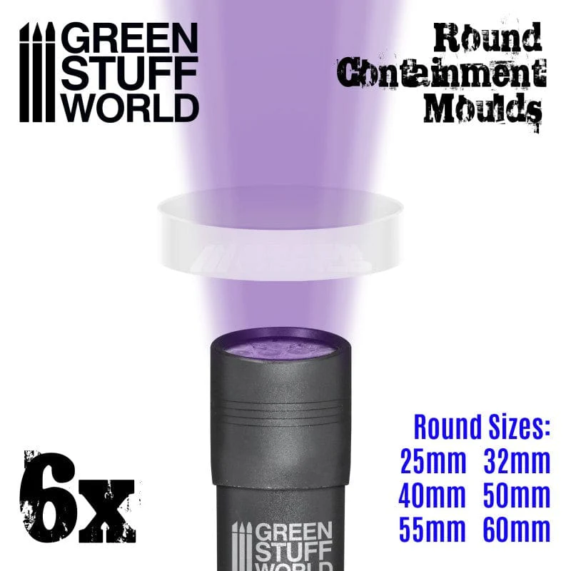 GSW Containment Moulds - Round Bases x6 - Image 2