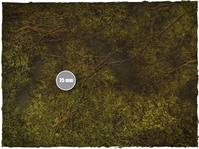 Deep-cut Studio Neoprene Gaming Mat - 4'x4' - Swamp - Image 4