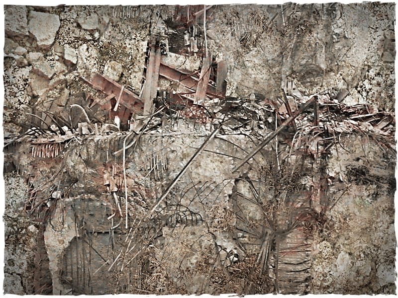 Deep-cut Studio Neoprene Gaming Mat - Kill Team / Warcry 22"x30" - Urban Ruins - Image 3