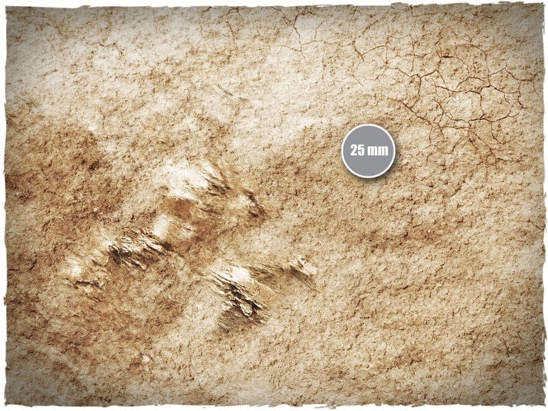Deep-cut Studio Neoprene Gaming Mat - Kill Team / Warcry 22"x30" - Wasteland v2 - Image 3