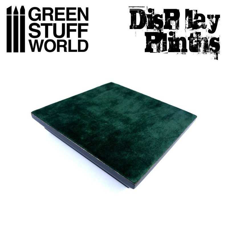 Display Plinths - Flat Square - Black - 8x8cm DISCOUNTED - Image 3