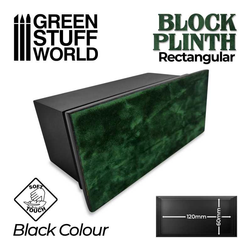 Display Plinths - Rectangular Top - Black - 12x6cm DISCOUNTED - Image 3