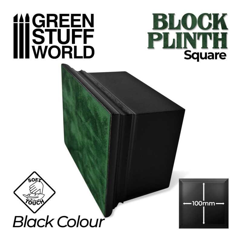 Display Plinths - Square Top - Black - 10x10cm DISCOUNTED - Image 2