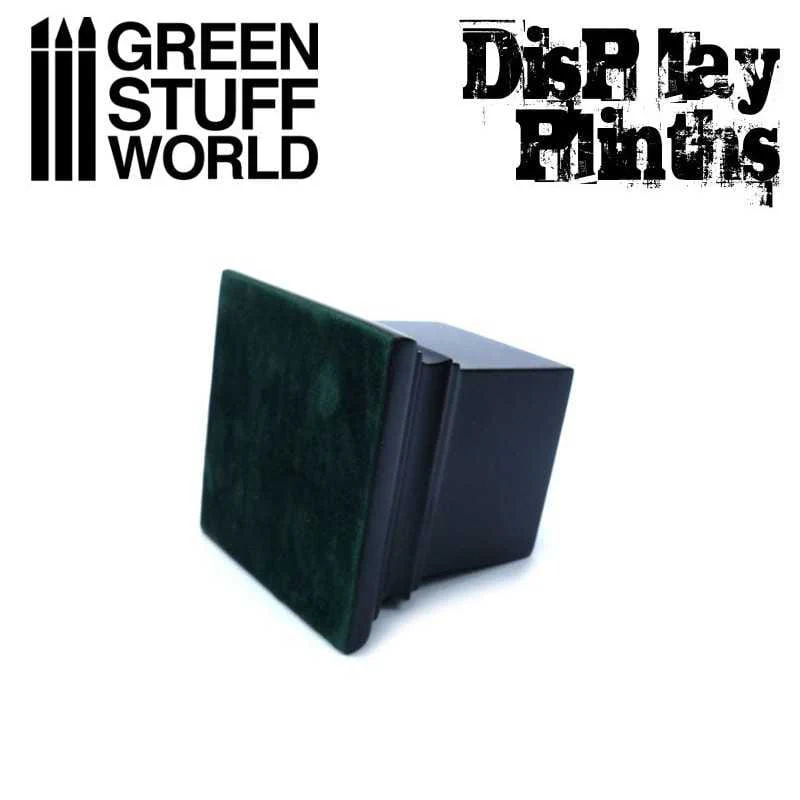 Display Plinths - Square Top - Black - 4x4cm DISCOUNTED - Image 3