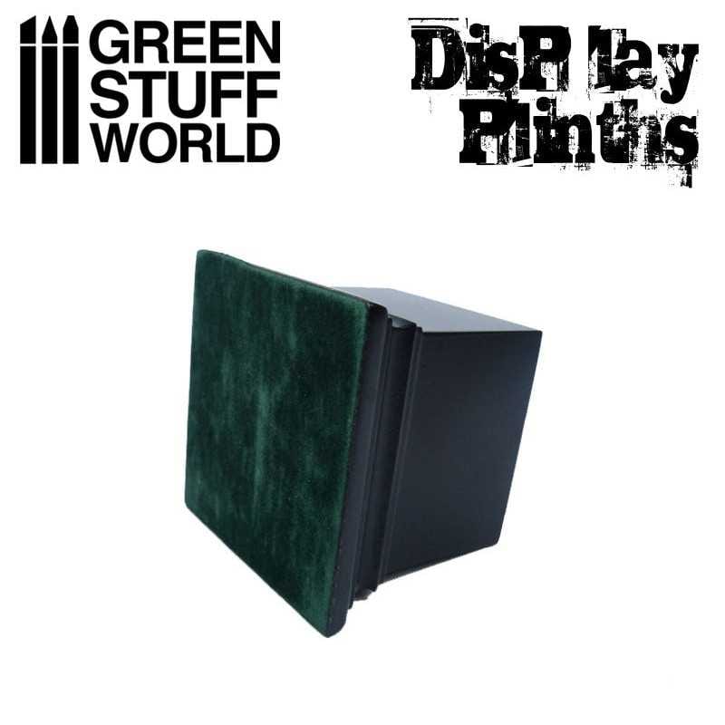 Display Plinths - Square Top - Black - 6x6cm DISCOUNTED - Image 3