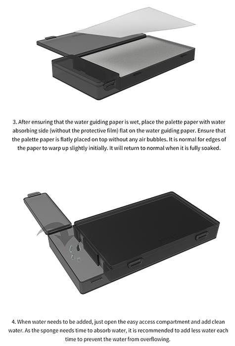 DSPIAE Moisture-retaining Wet Palette - Image 4