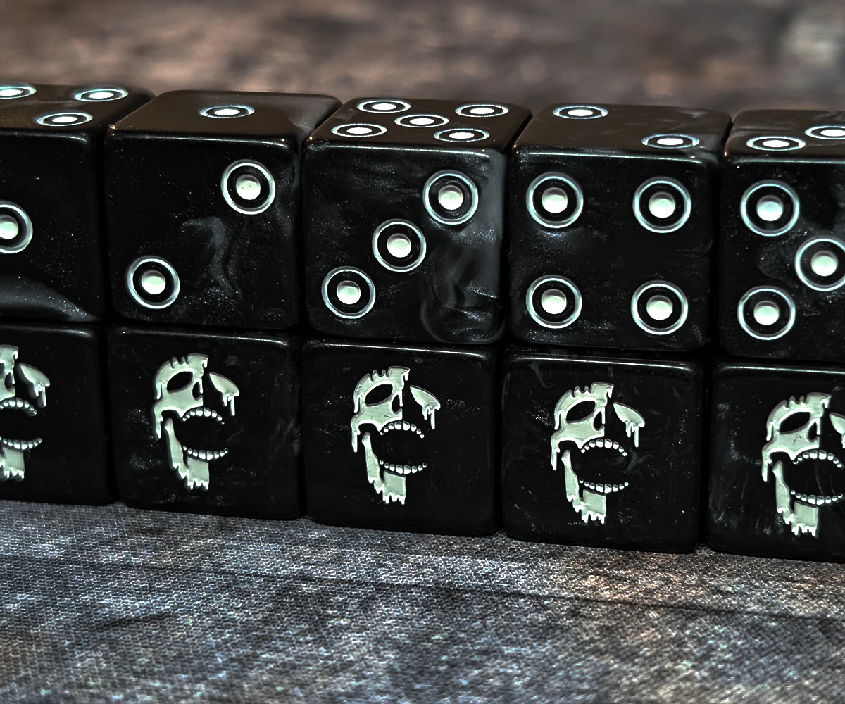Fenris Workshop Dice - Blackfrost Edition 2024 x10 - Image 4