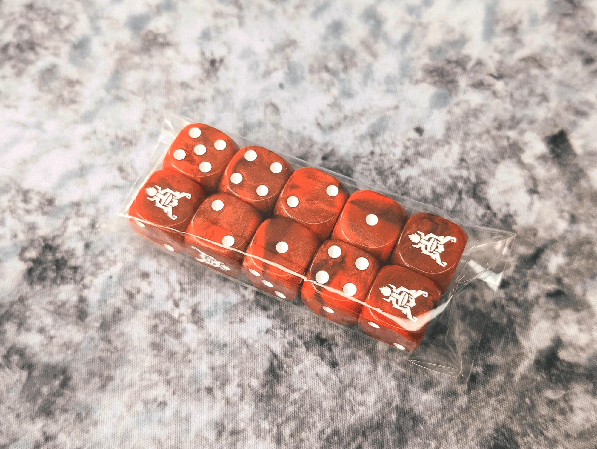 Fenris Workshop Dice Set - Carnage Red x10 - Image 4