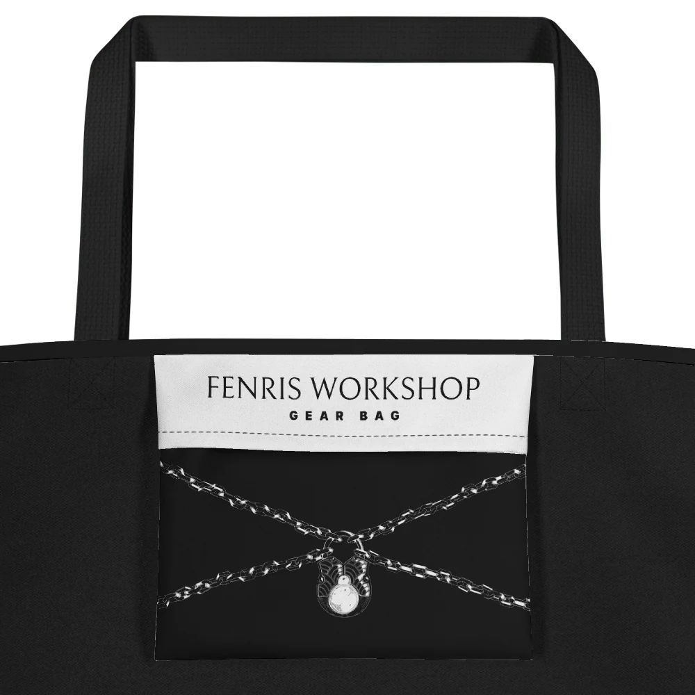 Fenris Workshop Large Tote Bag with Inside Pocket - Blackfrost edition - Image 4