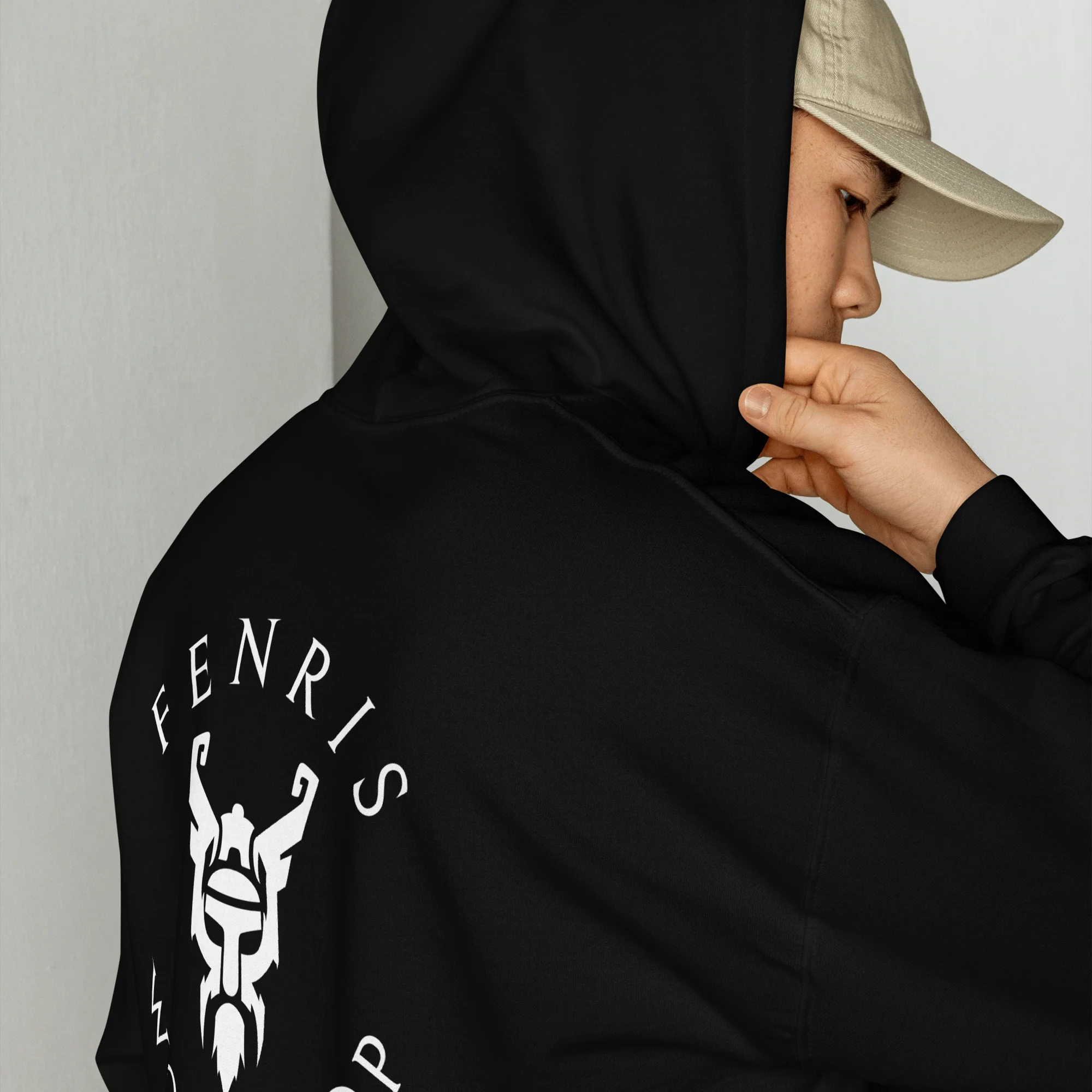 Fenris Workshop Unisex Hoodie - Classic Logo - Image 3