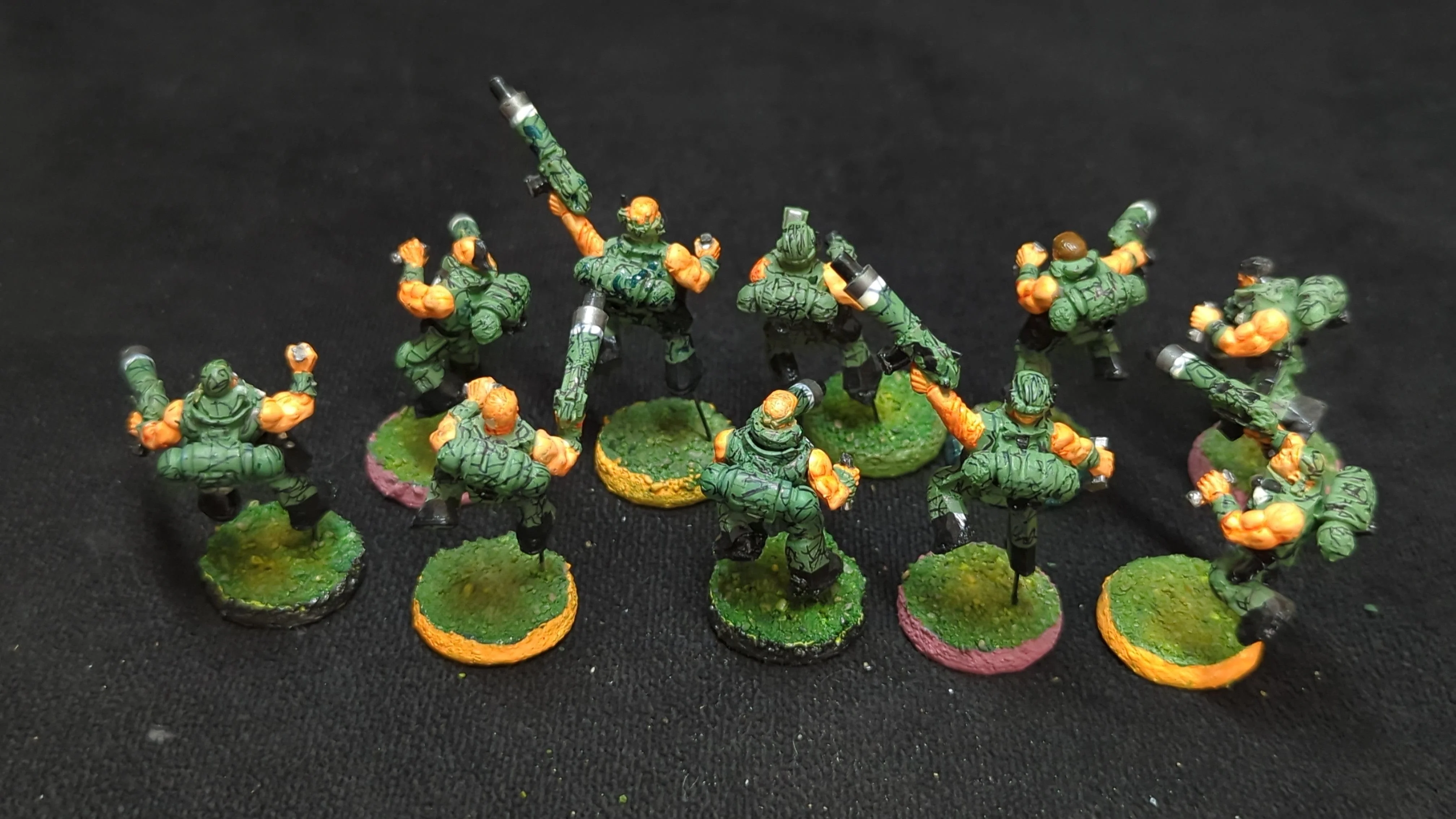 Warhammer 40k Space Marines Scouts x10 OOP Painted - Image 2