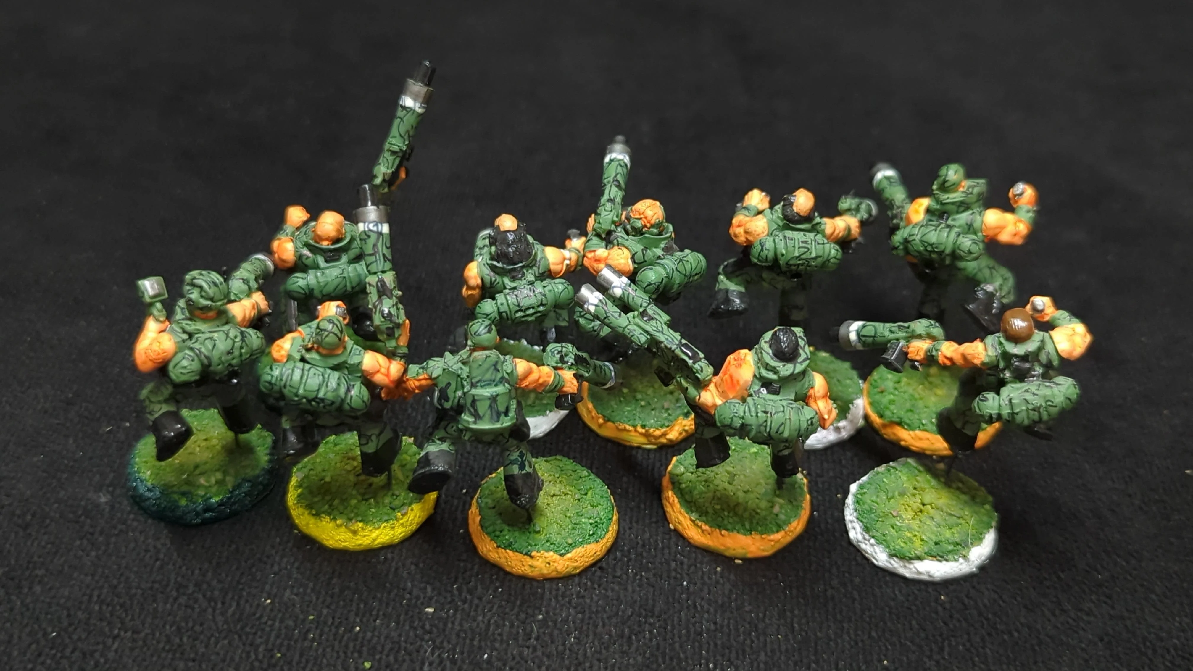 Warhammer 40k Space Marines Scouts x10 OOP Painted - Image 2