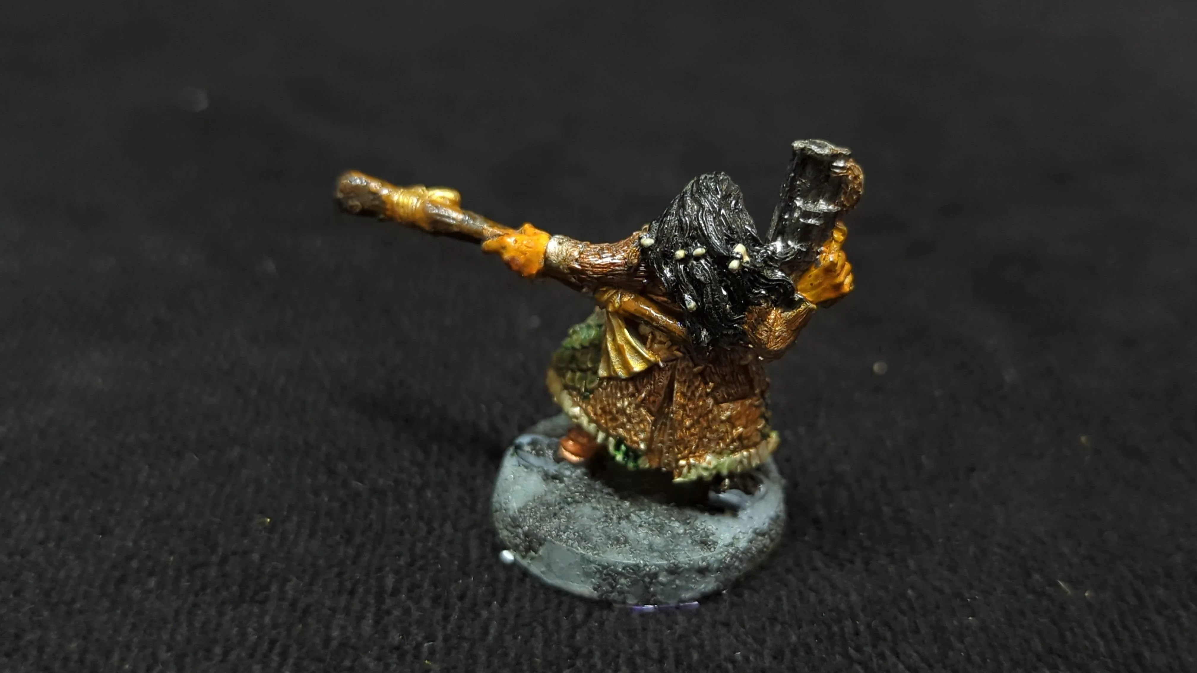 Necromunda Necromunda Wyrd Beastmaster x1 OOP Painted - Image 2