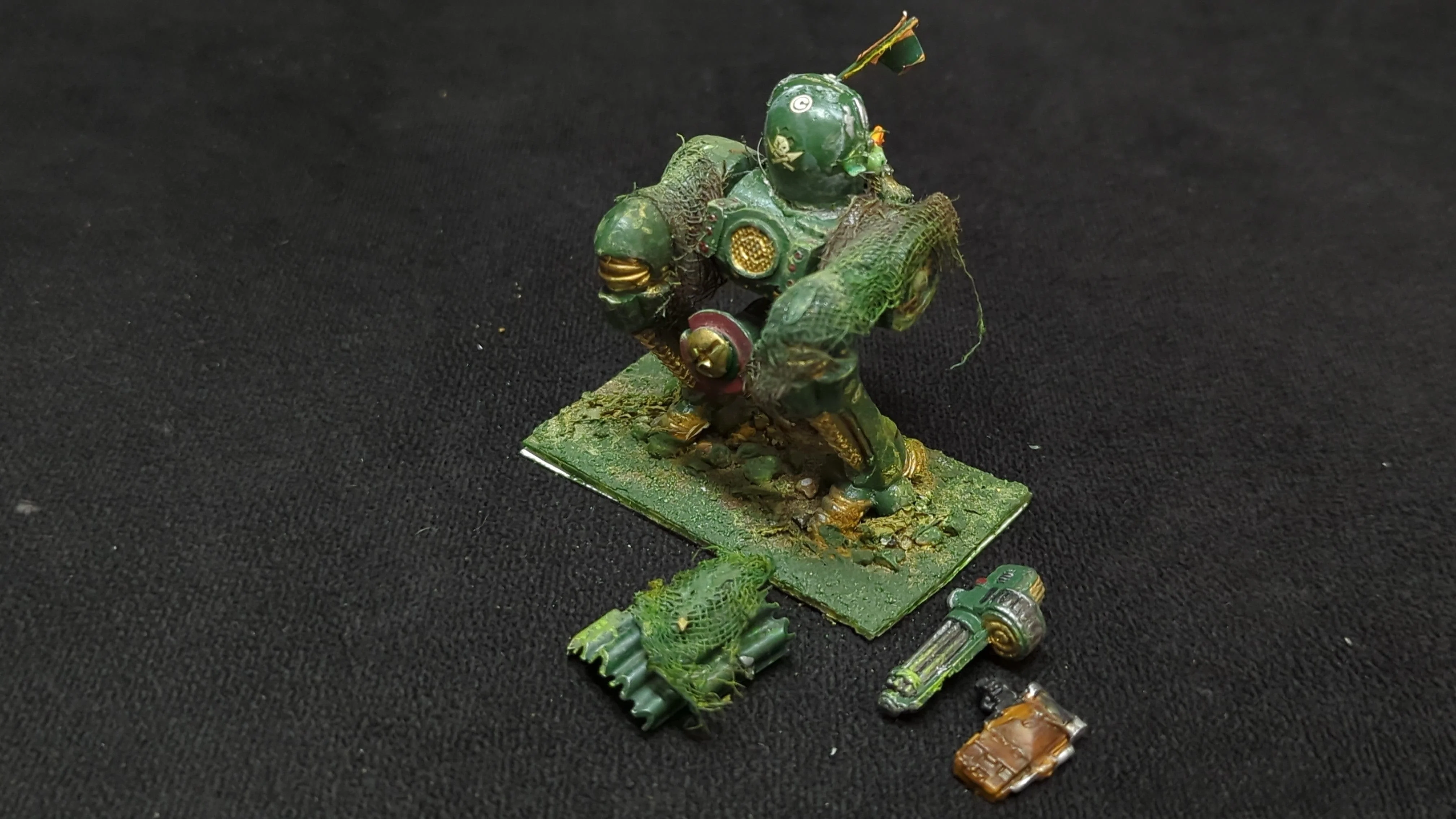 Warhammer 40k Old Astra Militarum Sentinel Proxy - Enigma War Raptor 1998 x1 OOP Painted - Image 2