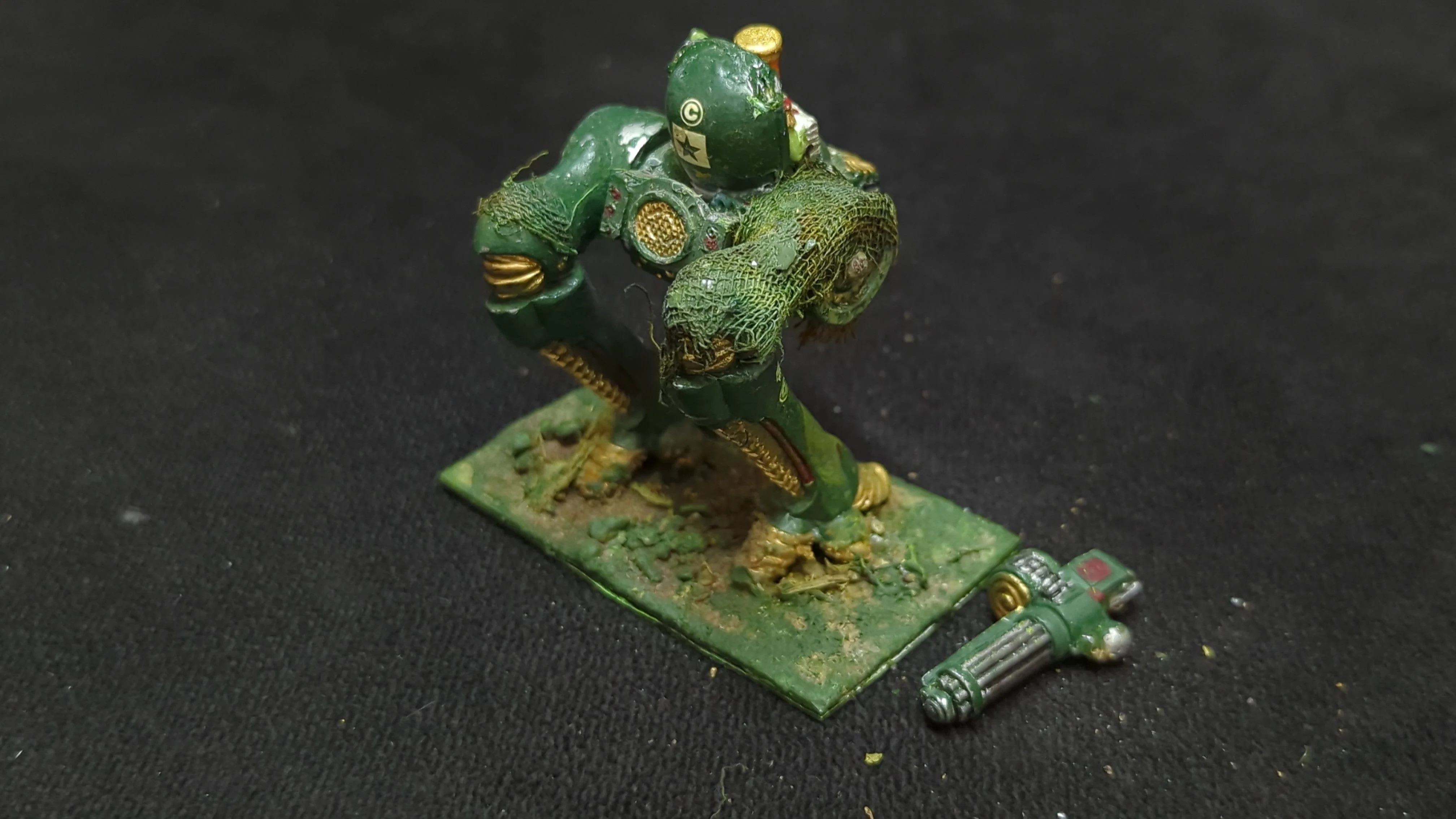 Warhammer 40k Old Astra Militarum Sentinel Proxy - Enigma War Raptor 1998 x1 OOP Painted - Image 2